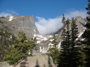 Hallet Peak in Rocky Mountain National Park